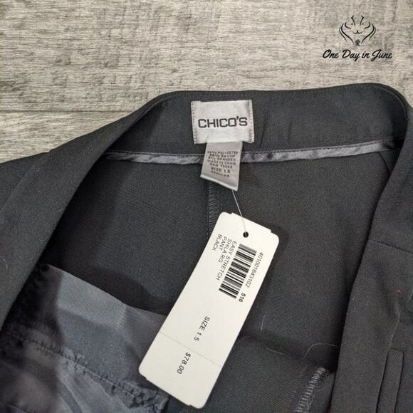 Chico's Easy Stretch Regular Dress Pants Size 10 (1.5) - Picture 2 of 5